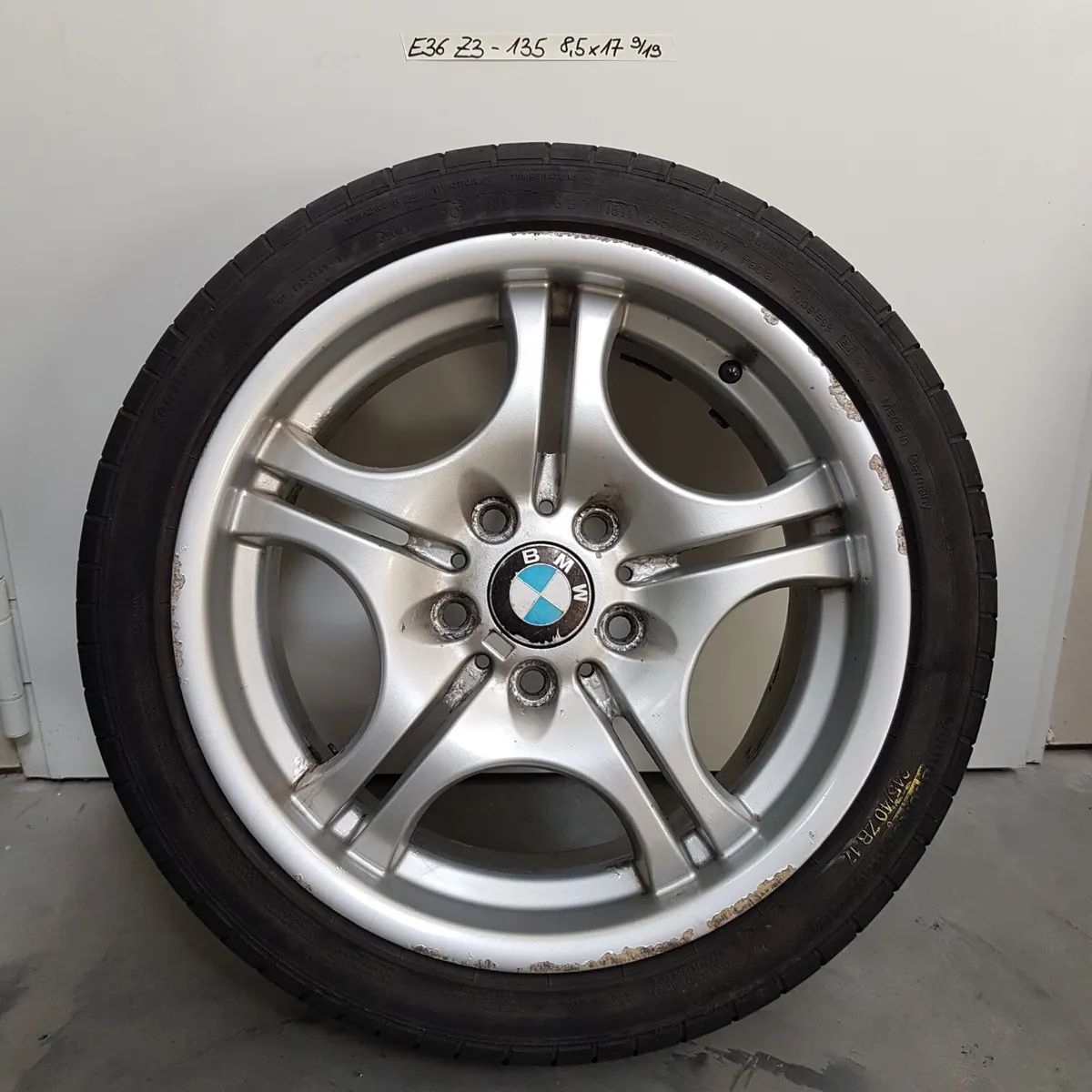 BMW E36 Z3 E46 Z4 E85 Alufelge 8,5 J x 17 Zoll 2229135 + Reifen 225/45 ABHOLUNG
