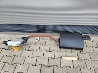 BMW Z3 Auspuff  1247445  Mittel + Endschalldämpfer 1437979 Endtopf M43  