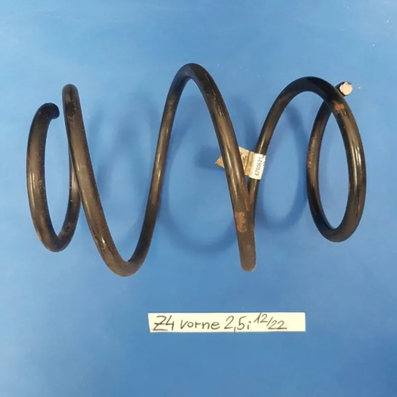 BMW Z4 E85 E86 Spiral Tonnen Fahrwerks Feder 6 Zylinder  vorne  6760621