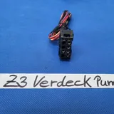 BMW Z3 Roadster Stecker für Verdeck Pumpe   1376116 Kabel Abgeschnitten