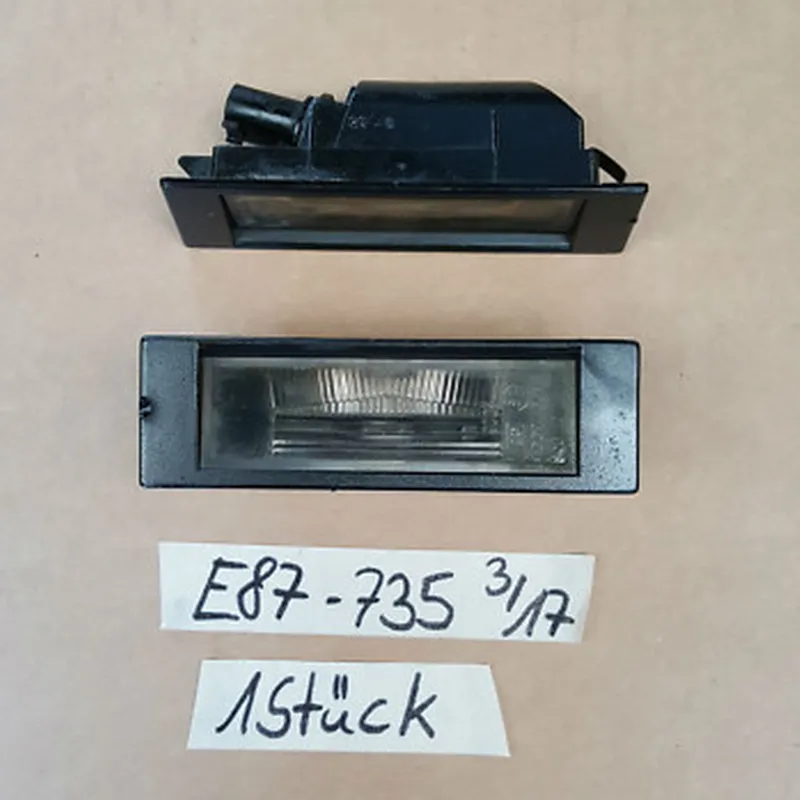BMW E81 E87 E63 E64 E85 E86 Kennzeichen Leuchte 7165735 Nr. Schild Beleuchtung