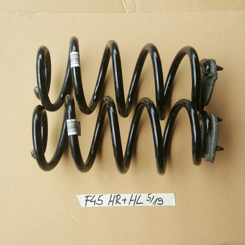 BMW 2er F45 Spiral Tonnen Feder HINTEN Fahrwerksfeder Set Hinterachse 