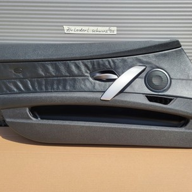 Türverkleidung BMW Z4 E85 Türtafel Fahrer Seite LINKS Leder Oregon Schwarz Black