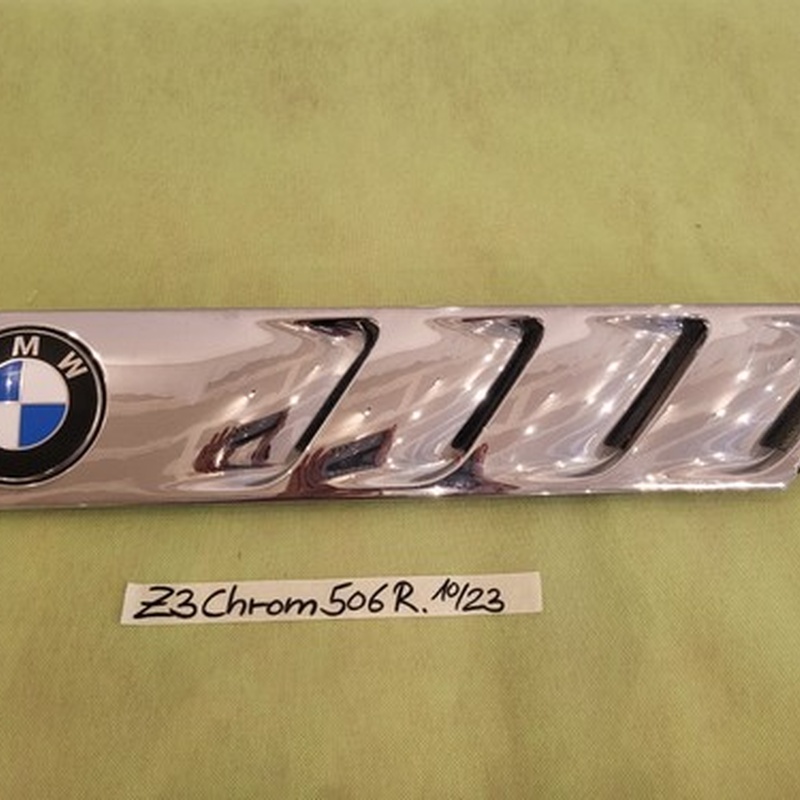 BMW Z3 Lufteinlass Ki​emen Ziergitter Motorhaube Chrom Silber RECHTS  8397506
