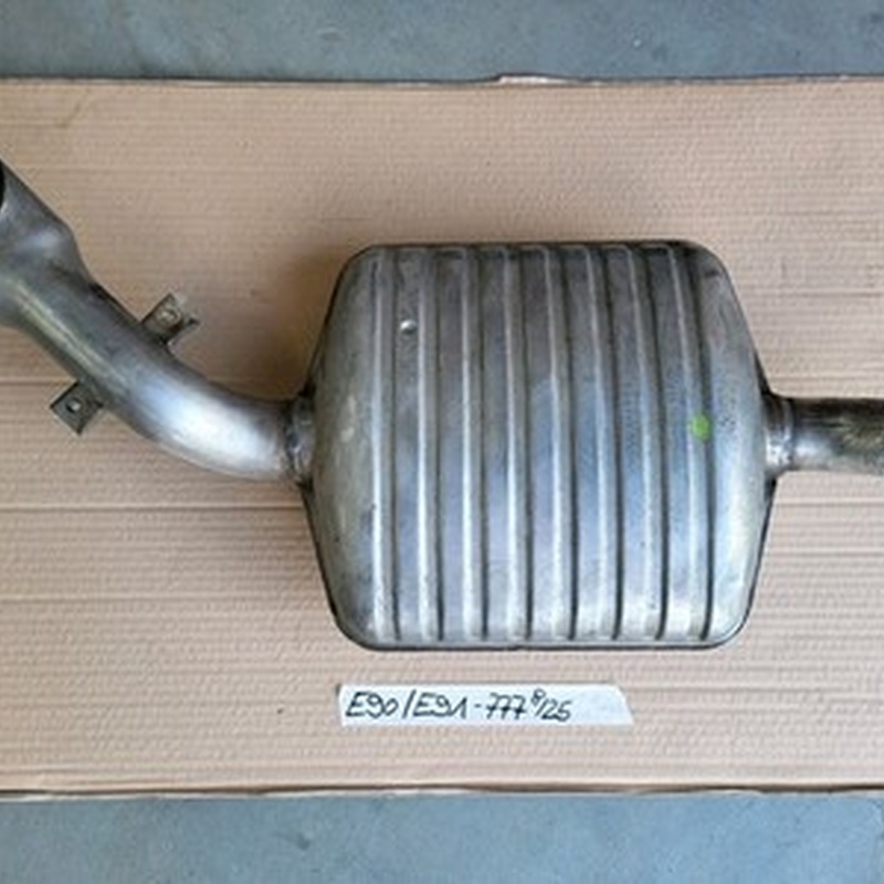 BMW E90 E91 Auspuff M47 Motor Endtopf Nachschalldämpfer Endschalldämpfer 7795777