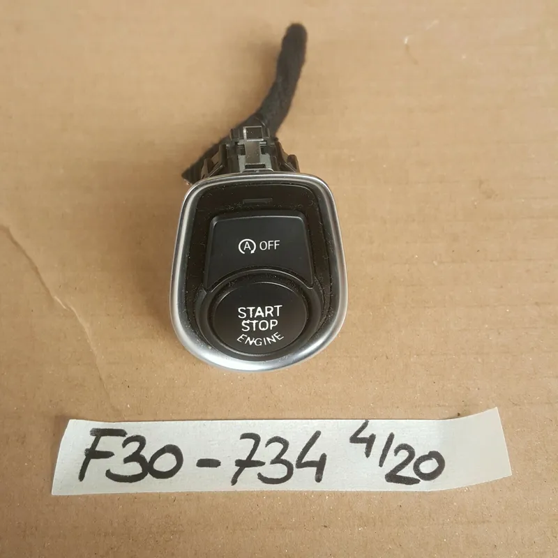 BMW F20 F21 F30 F31 F34 F35 F80 Start Stop Motor Engine Schalter 9250734 Kabel