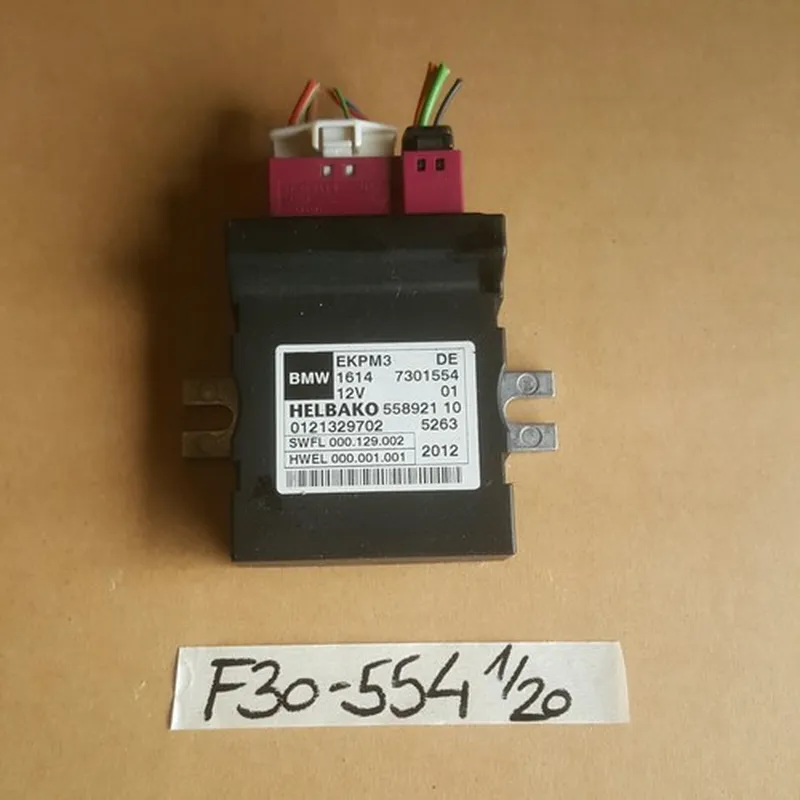 BMW F20 F21 3er F30 F31 F34 F35 Steuergerät für Kraftstoff Diesel Pumpe 7301554