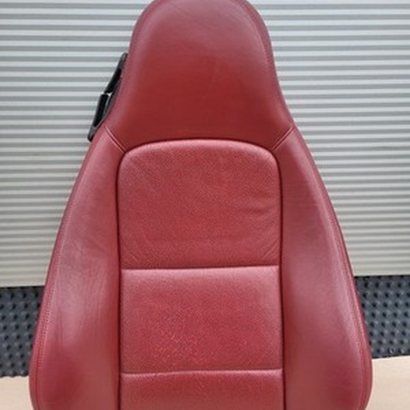 BMW Z3 Beifahrer Sitz Oberteil Leder rot Rückenlehne Polster Sitzheizung 