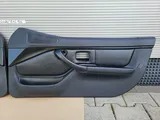BMW Z3 Beifahrer Tür Verkleidung Griff Leder Snake RECHTS schwarz Airbag-Klappe