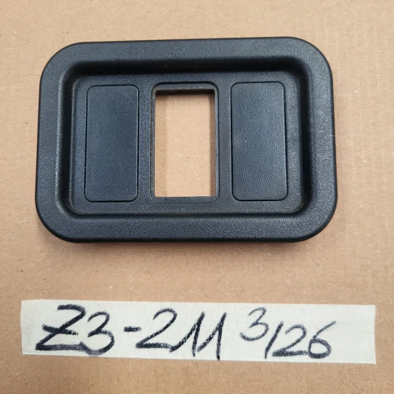 BMW Z3 Schalter Einbau Rahmen 8407211 + Blende Abdeckung 8400712 Blindstopfen