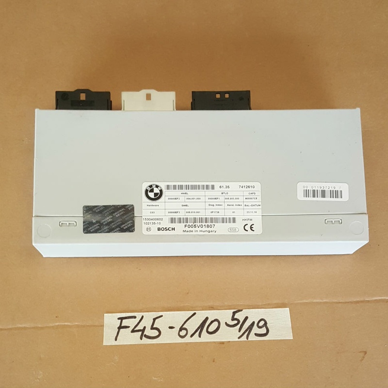 BMW 2er F45 F46 Steuergerät Heckklappenfunktions Modul 7412610 