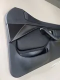 BMW Z3 Roadster Coupe Tür Verkleidung Leder Schwarz RECHTS + Griff Airbag-Klappe