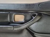 BMW Z3 Roadster Coupe Tür Verkleidung Leder Schwarz LINKS + Griff Airbag-Klappe
