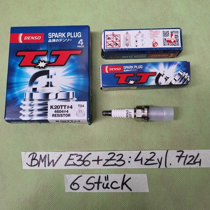 BMW E36 E46 Z3 Zündkerze Denso 6 Stück 