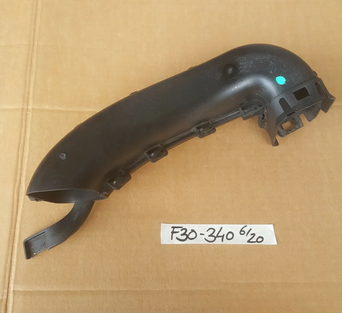 BMW F20 F21 F22 F23 F30 F31 F34 Luftführung Lichtmaschine 7604340 Luft Kanal