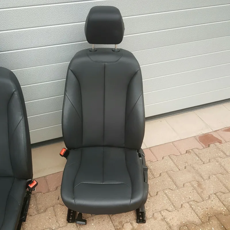 BMW F30 F31 Beifahrer Sitz Leder Dakota schwarz Airbag Sitzheizung VORNE RECHTS