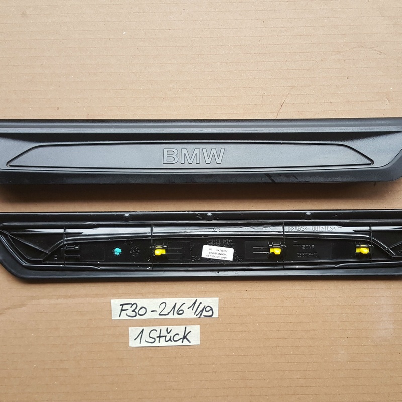 BMW F30 F31 F20 F45 Einstiegsleiste 7263315 Blende Leiste Tür Einstieg 7289216