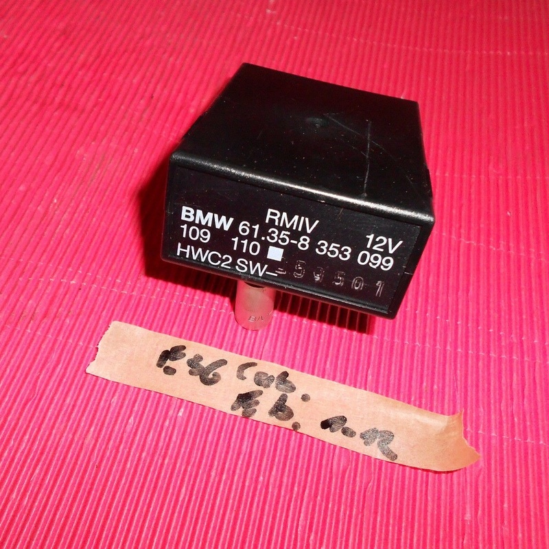 BMW E36  3er RMIV  Relais Modul 4 Steuergerät Fensterheber hinten Modul 8353099