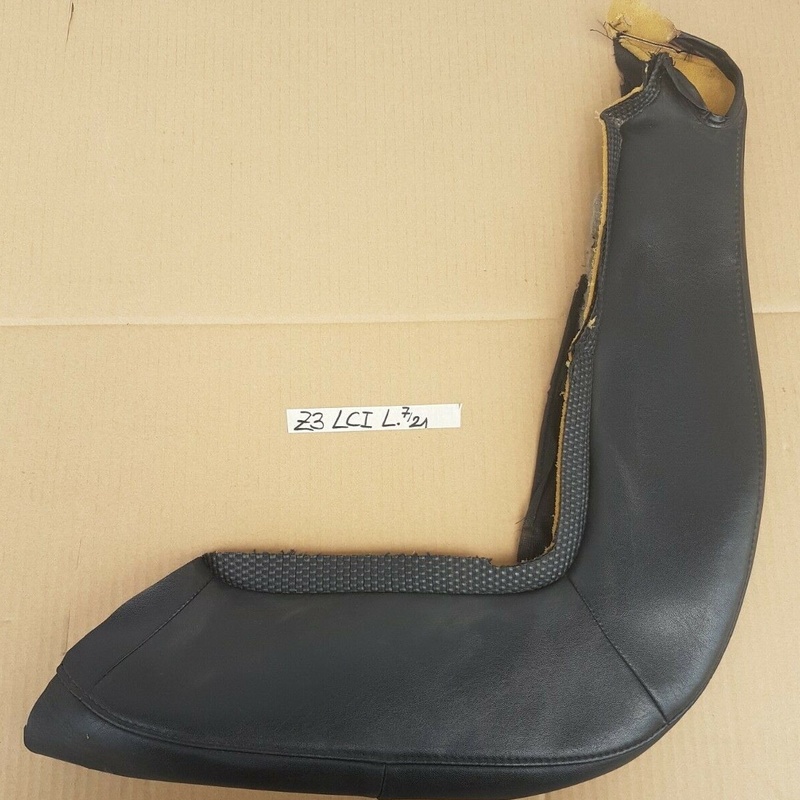 BMW Z3 Facelift Fahrer Sitz Unterteil Leder schwarz Sitz Reparatur Teil Stück