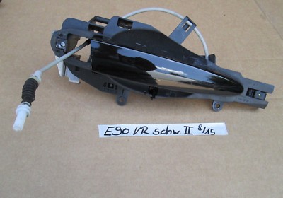 BMW E90 E91 E92 Tür Außen Griff schwarz Träger + Schliessbügel VORNE RECHTS – Bild 1