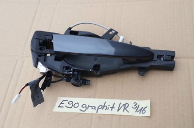 BMW E90 E91 Tür Griff beleuchtet graphit Träger + Schliessbügel VORNE RECHTS – Bild 1