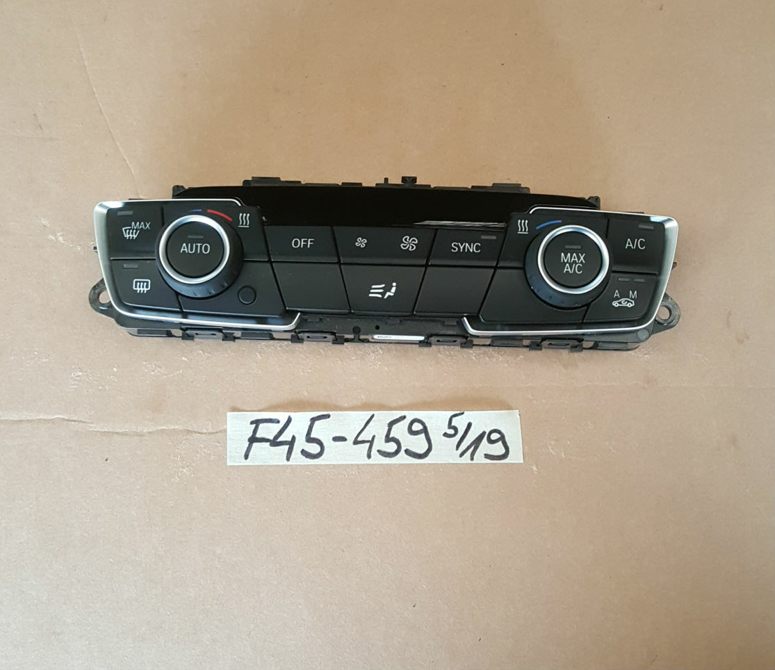 BMW 2er F45 F46 X1 F48 Bedienteil Klima Automatik Klimabedienteil 9371459 – Bild 1