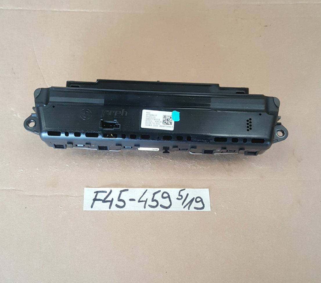 BMW 2er F45 F46 X1 F48 Bedienteil Klima Automatik Klimabedienteil 9371459 – Bild 2