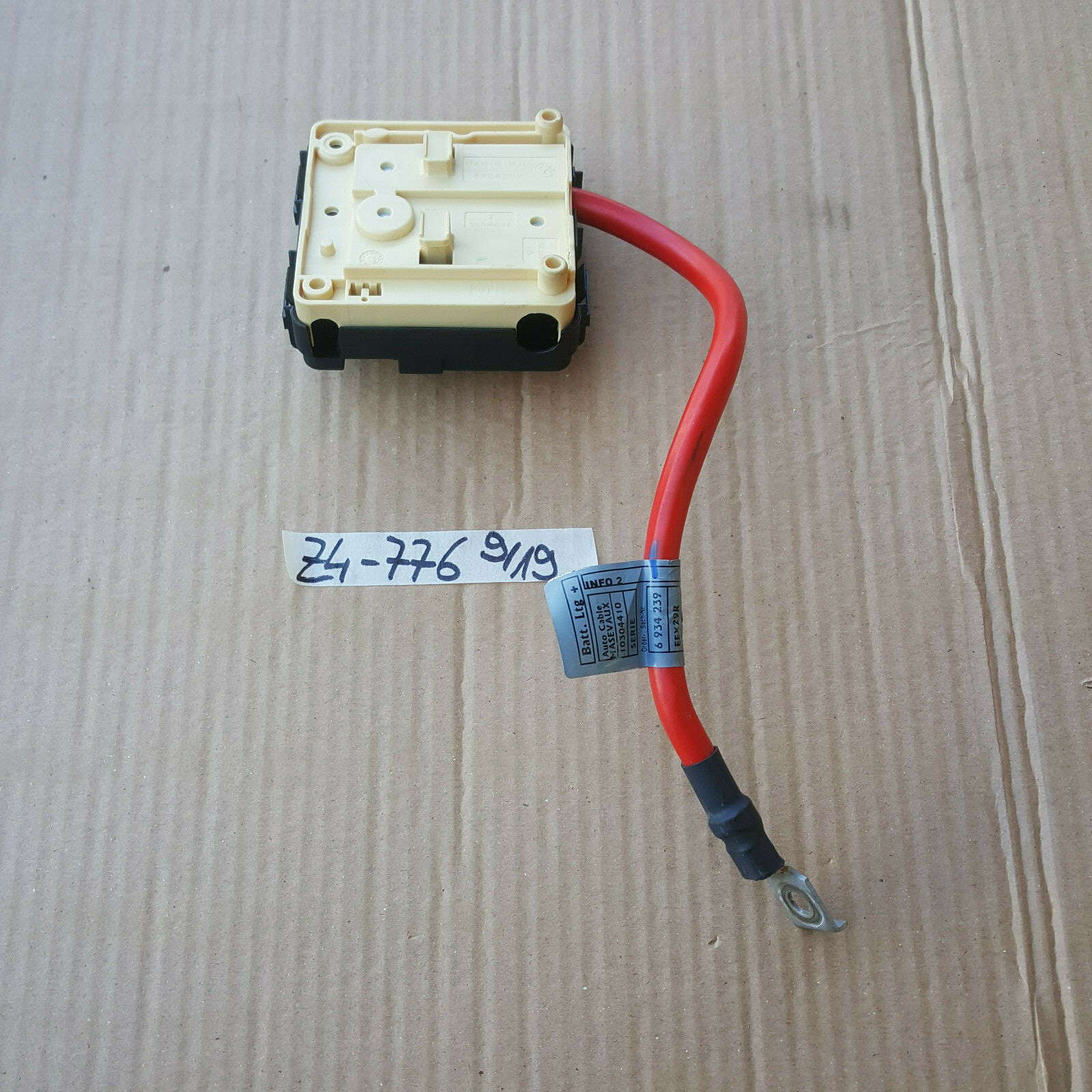 BMW Z4 E85 / X3 E83 Batterie Kabel 6916776 Stromverteiler Stützpunkt B+ 8387547 – Bild 2
