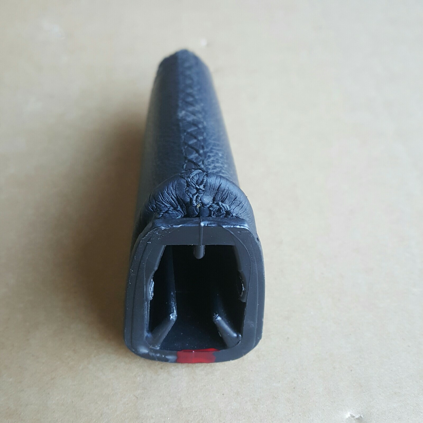 BMW E90 E91 E92 E93 E87 E81 Handbremshebel Griff für Handbremse Leder handbreak  – Bild 3