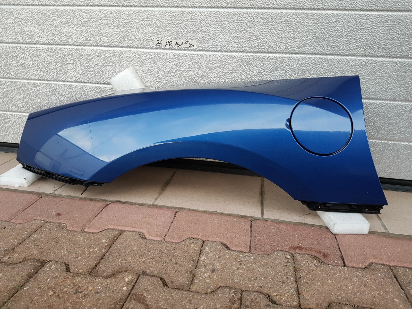 BMW Z4 E85 Seitenwand Aussenhaut Kotflügel hinten rechts ODER links Blau A51 – Bild 1