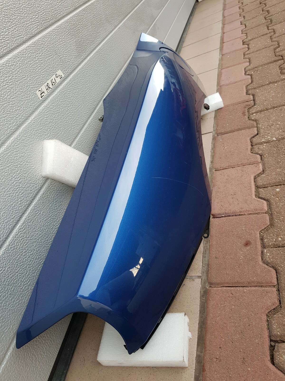 BMW Z4 E85 Seitenwand Aussenhaut Kotflügel hinten rechts ODER links Blau A51 – Bild 3