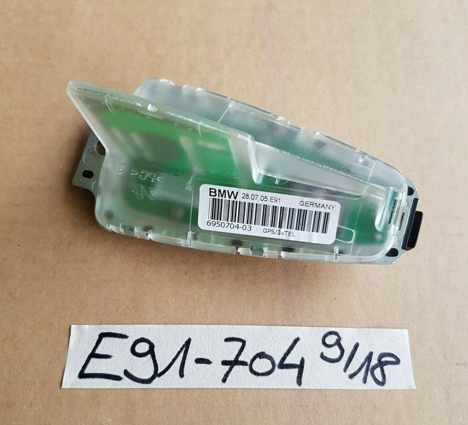 BMW E90 E91 E92  Dachantenne GPS Navi Antenne Haifisch Flosse 6950704 – Bild 1