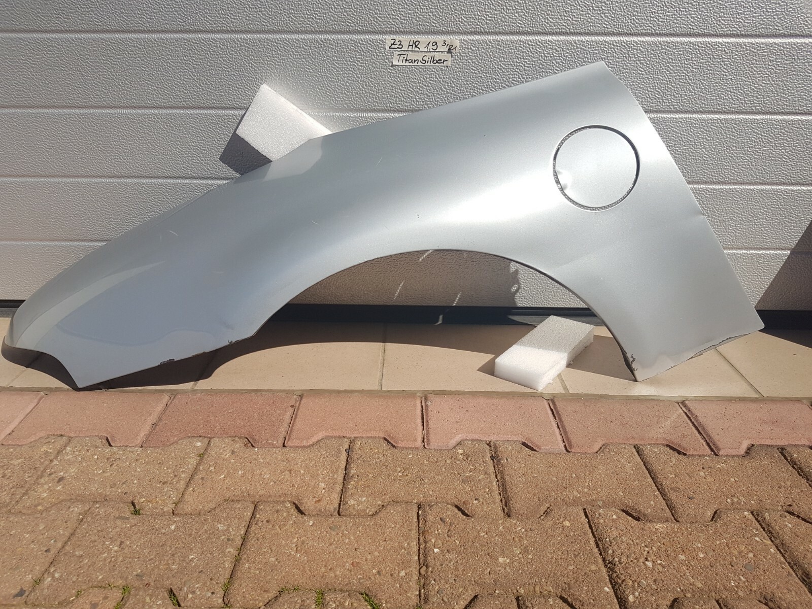 BMW Z3 Roadster Kotflügel Seitenwand schmal HINTEN RECHTS Titan Silber Metallic – Bild 1