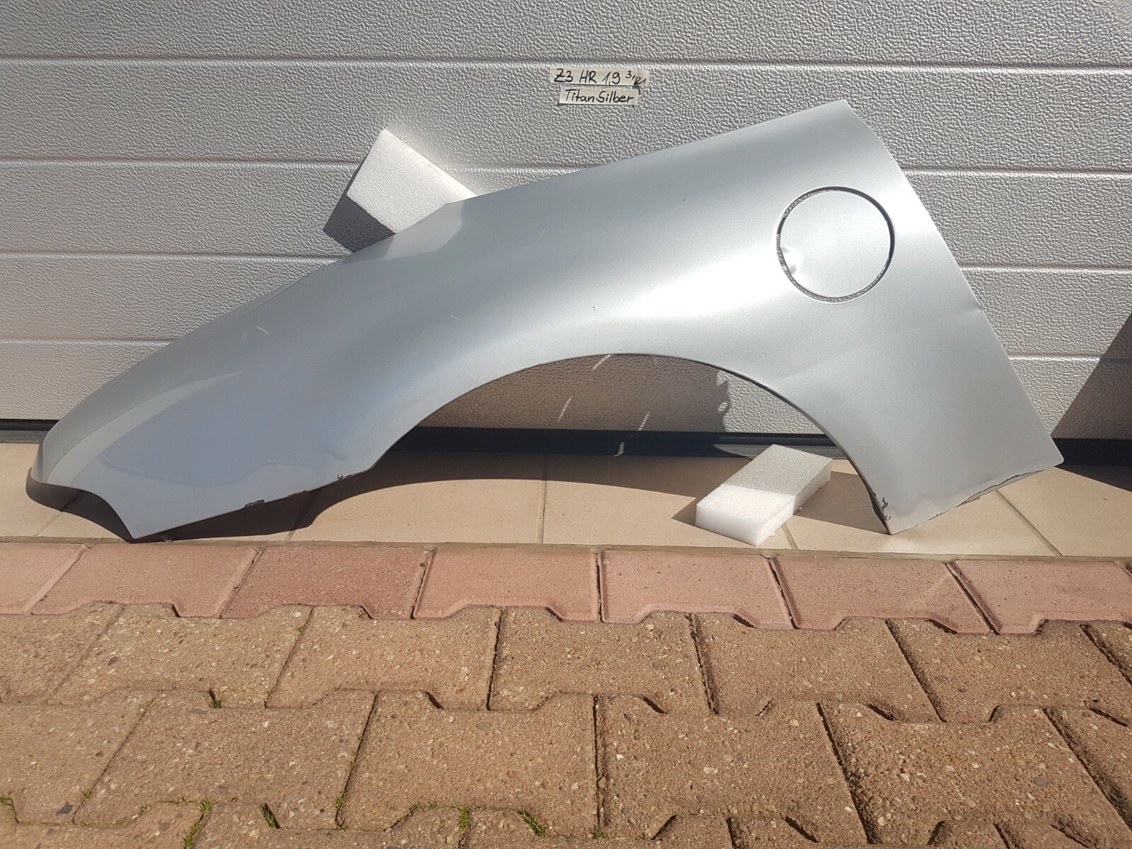 BMW Z3 Roadster Kotflügel Seitenwand schmal HINTEN RECHTS Titan Silber Metallic – Bild 2