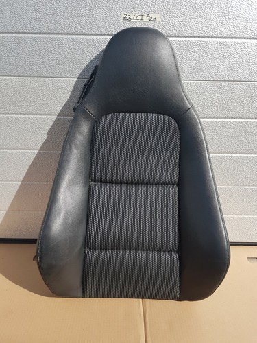 BMW Z3 Roadster Facelift Bei Fahrer Sitz Oberteil Leder Lehne schwarz RECHTS  – Bild 1