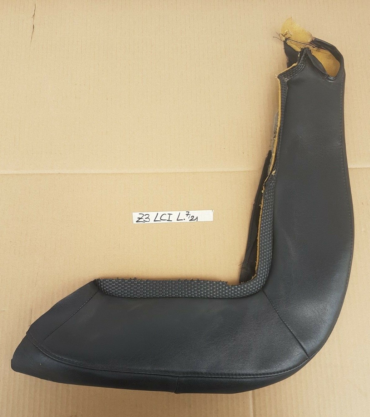 BMW Z3 Facelift Fahrer Sitz Unterteil Leder schwarz Sitz Reparatur Teil Stück – Bild 1