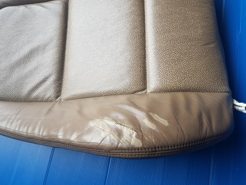 BMW Z3 Beifahrer Sitz Oberteil Leder beige Rückenlehne RECHTS Sitzheizung  – Bild 4