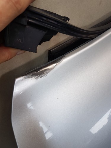 BMW Z3 Roadster Coupe Fahrer Tür LINKS Silber Kratzer ohne Spiegel ABHOLUNG – Bild 4