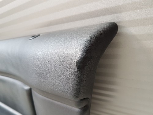 BMW Z3 Roadster Türverkleidung RECHTS Leder schwarz Beifahrer Seite mit Griff – Bild 5