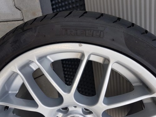 EINE BMW Z4 E85 E86 E46 Leichtmetall Alu M-Felge 9 J x 18 Zoll + Pirelli Reifen – Bild 2