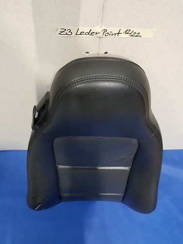 BMW Z3 Roadster Beifahrer Sitz Oberteil Leder Point schwarz black Rücken Lehne  – Bild 7