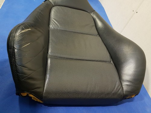 BMW Z3 Roadster Beifahrer Sitz Oberteil Leder Point schwarz black Rücken Lehne  – Bild 9