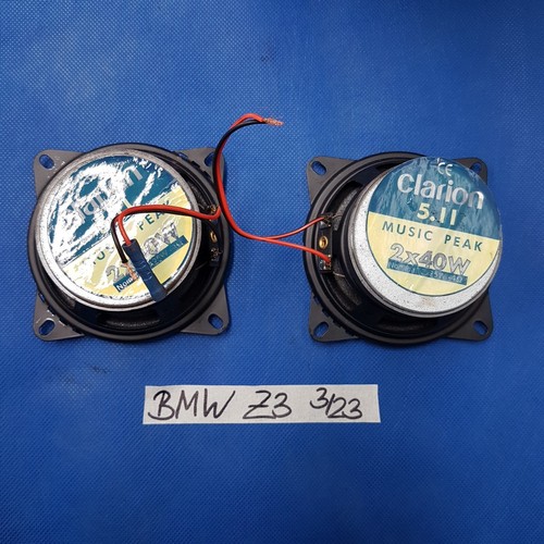 BMW E36 Z3 Roadster Z4 E46 E39 E90 E91 E60 E61 E63 Clarion Lautsprecher 2 Stück – Bild 2