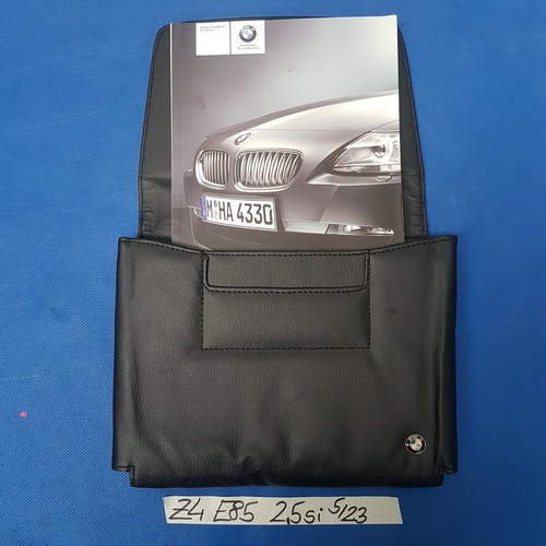 BMW Z4 E85 Bordmappe Leder Serviceheft 2,5 si Betriebsanleitung English Handbuch – Bild 3