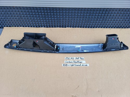 BMW E92 E93 M3 Leather Carbon Dashbord Interior Trim 8036708 RHD ABHOLUNG  – Bild 9