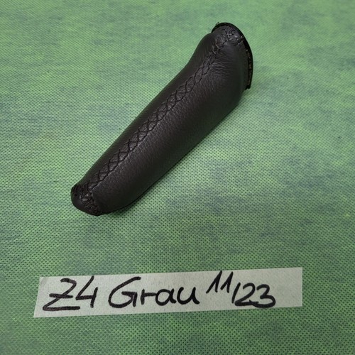 BMW Z4 E85 E86 Griff für Handbremse Leder grau – Bild 4