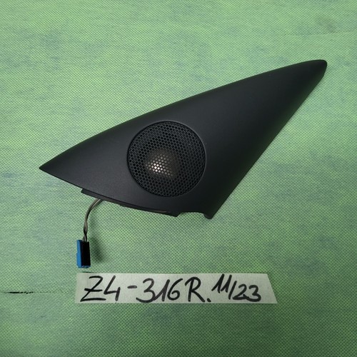 BMW Z4 E85 Hochton Lautsprecher rechts 4116316 + Verkleidung Eckblende  – Bild 1