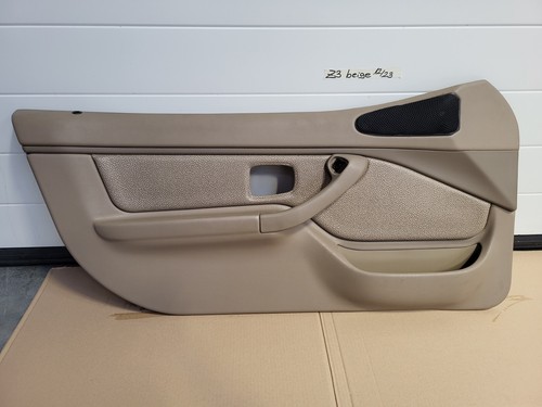 BMW Z3 Roadster Fahrer Tür Verkleidung Türtafel LINKS mit Griff beige – Bild 1