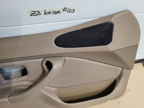 BMW Z3 Roadster Fahrer Tür Verkleidung Türtafel LINKS mit Griff beige – Bild 4