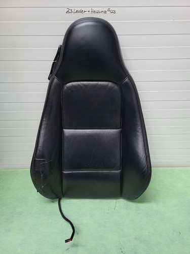 BMW Z3 Roadster Bei Fahrer Sitz Oberteil Leder schwarz Rückenlehne Sitzheizung – Bild 1